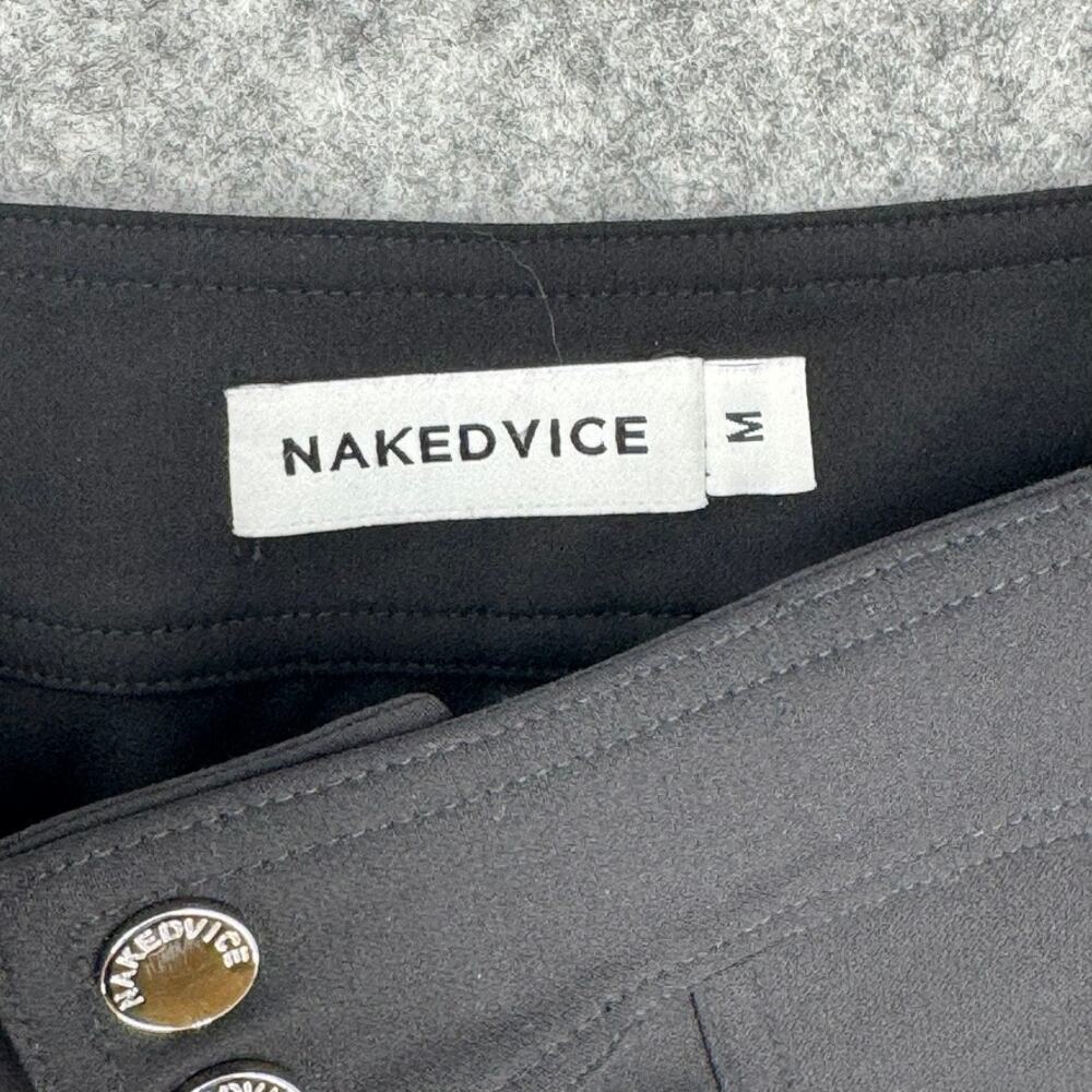 NakedVice Gwen Pants Black Size Medium Mid rise - Picture 5 of 6